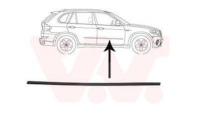 Van Wezel Zier-/Schutzleiste, Tür [Hersteller-Nr. 0689424] für BMW