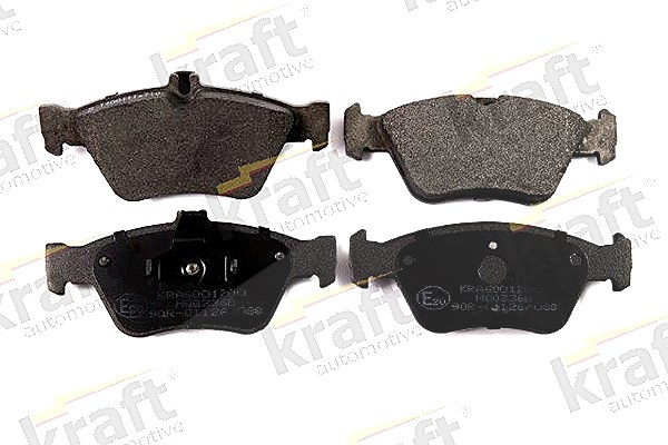 Kraft Automotive Bremsbelagsatz, Scheibenbremse [Hersteller-Nr. 6001200] für Mercedes-Benz