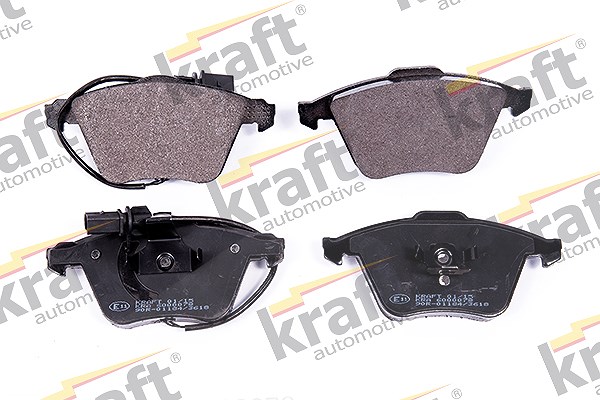 Kraft Automotive Bremsbelagsatz, Scheibenbremse [Hersteller-Nr. 6000078] für Audi, Seat