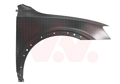 Van Wezel Kotflügel [Hersteller-Nr. 0370658] für Audi
