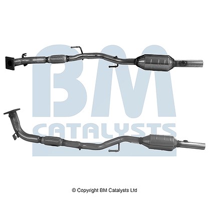 Bm Catalysts Katalysator mit Anbauteilen [Hersteller-Nr. BM91321H] für Seat, VW, Skoda