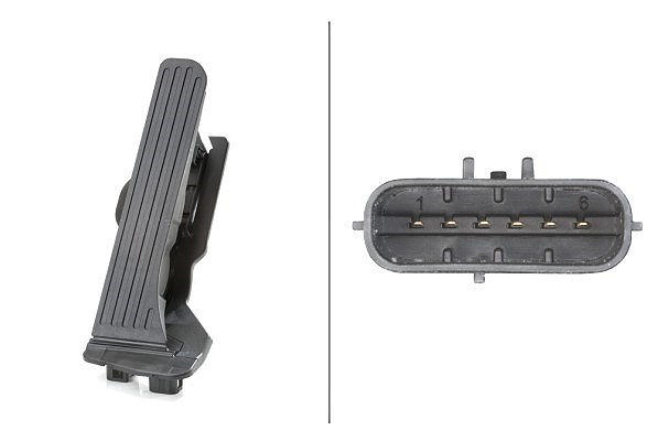 Hella Sensor, Fahrpedalstellung [Hersteller-Nr. 6PV011040-711] für Skoda, Audi, Seat, VW