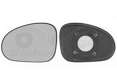 Van Wezel Spiegelglas, Außenspiegel [Hersteller-Nr. 8107831] für Chevrolet