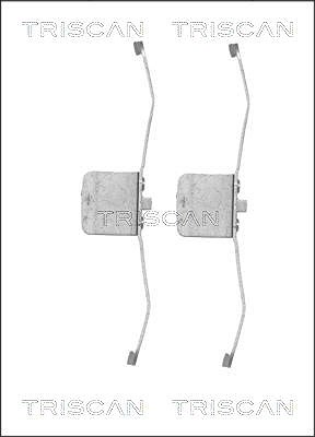 Triscan Zubehörsatz, Scheibenbremsbelag [Hersteller-Nr. 8105101632] für Nissan, Audi, Volvo, Opel, Saab, Seat, VW, Vauxhall, Skoda, Cadillac