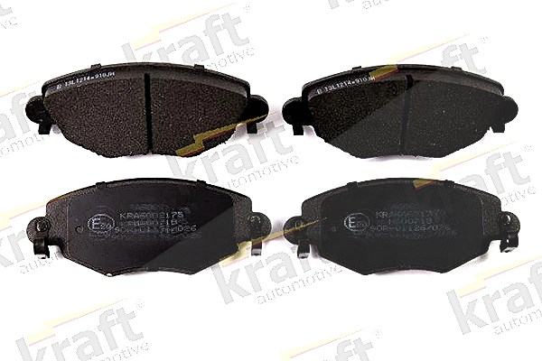 Kraft Automotive Bremsbelagsatz, Scheibenbremse [Hersteller-Nr. 6002175] für Ford, Jaguar