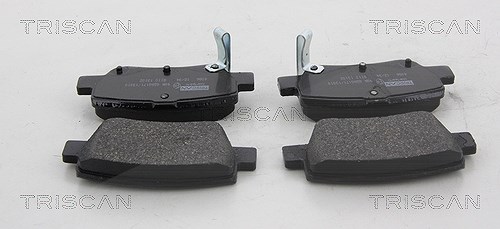 Triscan Bremsbeläge hinten (Satz) [Hersteller-Nr. 811013102] für Toyota