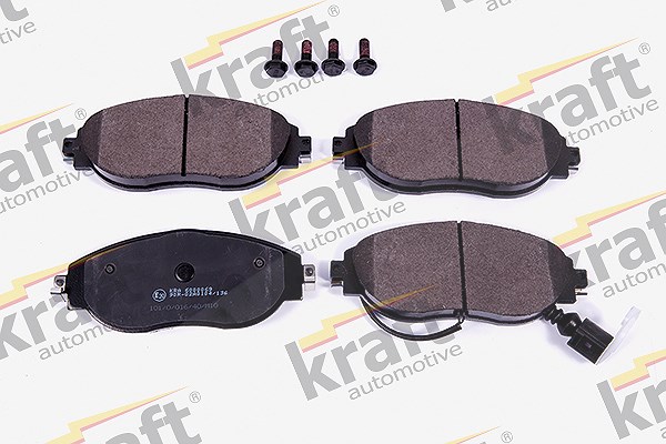 Kraft Automotive Bremsbelagsatz, Scheibenbremse [Hersteller-Nr. 6000069] für Audi, VW, Seat, Skoda