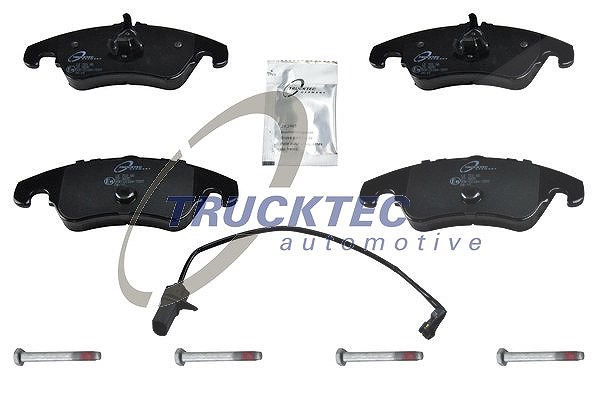 Trucktec Automotive Bremsbelagsatz Vorderachse [Hersteller-Nr. 07.35.190] für Audi
