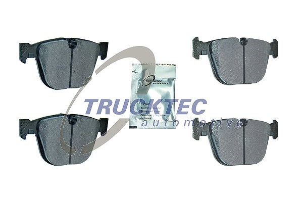 Trucktec Automotive Bremsbelagsatz, Scheibenbremse [Hersteller-Nr. 08.34.178] für BMW
