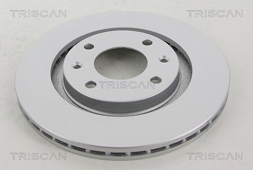 Triscan 1x Bremsscheibe Vorderachse Belüftet [Hersteller-Nr. 812010113C] für Citroën, Peugeot