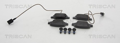 Triscan Bremsbelagsatz, Scheibenbremse [Hersteller-Nr. 811015066] für Abarth, Fiat