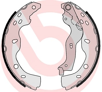 Brembo Bremsbackensatz [Hersteller-Nr. S23532] für Suzuki, Fiat