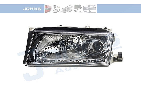 Johns Scheinwerfer H4/H3 ohne Stellmotor und NSW [Hersteller-Nr. 712009-6] für Skoda