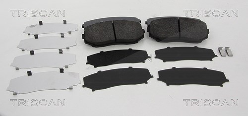 Triscan Bremsbelagsatz, Scheibenbremse [Hersteller-Nr. 811050030] für Mazda