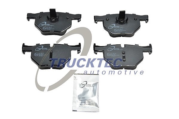 Trucktec Automotive Bremsbelagsatz, Scheibenbremse [Hersteller-Nr. 08.35.129] für BMW