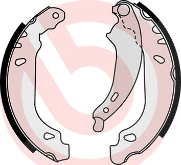 Brembo Bremsbackensatz [Hersteller-Nr. S68524] für Renault, Dacia