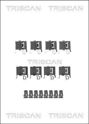 Triscan Zubehörsatz, Scheibenbremsbelag [Hersteller-Nr. 8105131642] für Lexus, Suzuki, Mazda, Toyota