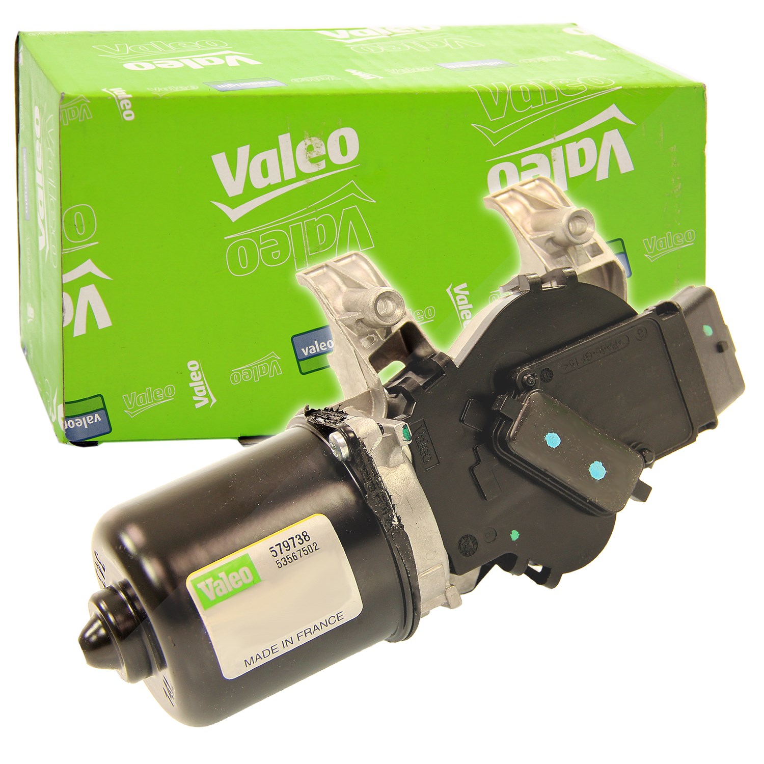 Valeo Wischermotor Frontscheibe [Hersteller-Nr. 579738] für Renault