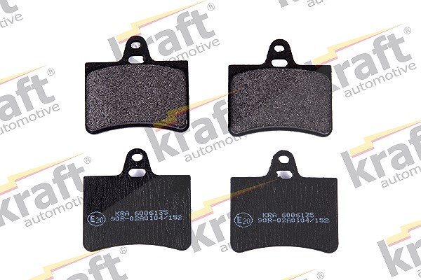 Kraft Automotive Bremsbelagsatz, Scheibenbremse [Hersteller-Nr. 6006135] für Citroën