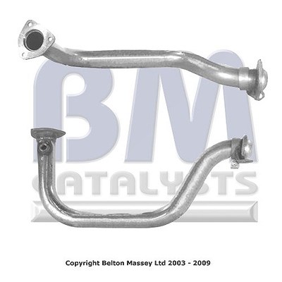 Bm Catalysts Abgasrohr [Hersteller-Nr. BM70119] für Peugeot