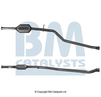 Bm Catalysts Katalysator [Hersteller-Nr. BM80192H] für Citroën, Peugeot