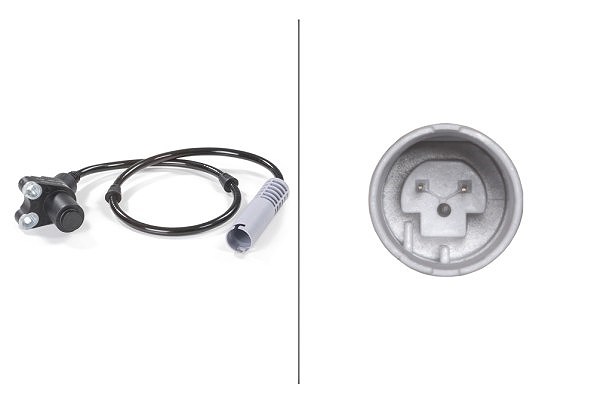 Hella Sensor, Raddrehzahl [Hersteller-Nr. 6PU010039-501] für BMW