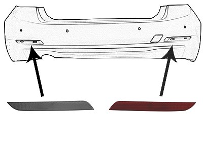 Van Wezel Rückstrahler [Hersteller-Nr. 0670940] für BMW