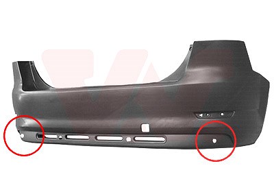 Van Wezel Stoßfänger [Hersteller-Nr. 1881545] für Ford