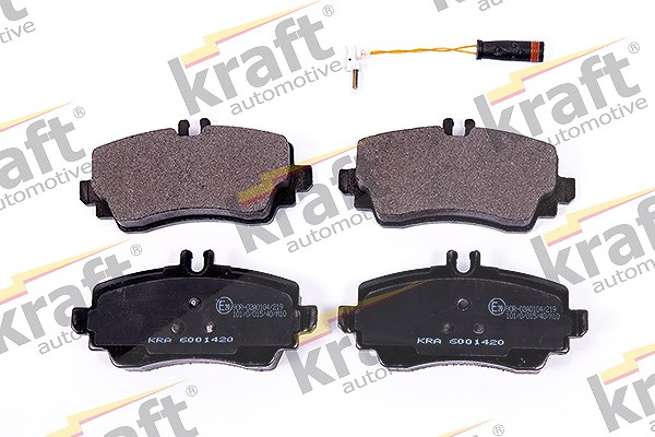 Kraft Automotive Bremsbelagsatz, Scheibenbremse [Hersteller-Nr. 6001420] für Mercedes-Benz
