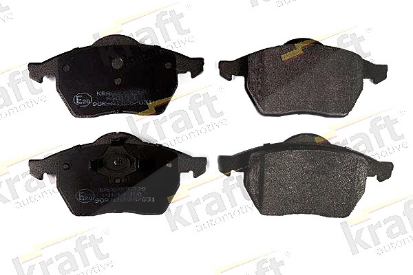 Kraft Automotive Bremsbelagsatz, Scheibenbremse [Hersteller-Nr. 6000320] für VW, Seat, Ford
