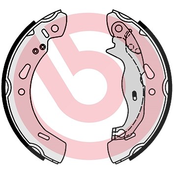 Brembo Bremsbackensatz [Hersteller-Nr. S24548] für Ford