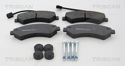 Triscan Bremsbelagsatz, Scheibenbremse [Hersteller-Nr. 811010603] für Peugeot, Opel, Citroën, Fiat, Vauxhall