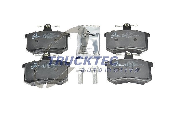 Trucktec Automotive Bremsbelagsatz, Scheibenbremse [Hersteller-Nr. 07.35.108] für Alfa Romeo, Lancia, Audi, VW, Fiat