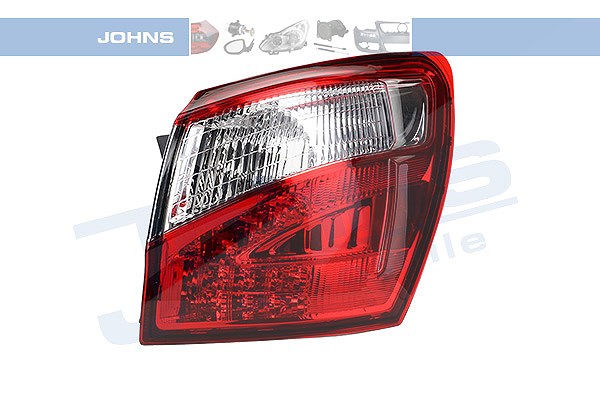 Johns Heckleuchte LED, außen, ohne Lampenträger [Hersteller-Nr. 274788-3] für Nissan