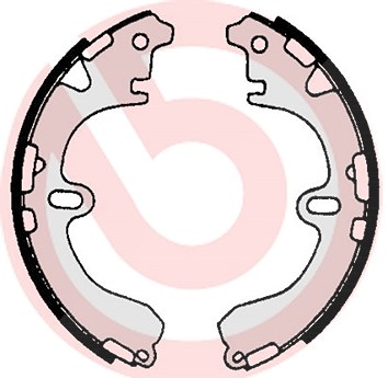 Brembo Bremsbackensatz [Hersteller-Nr. S83531] für Toyota