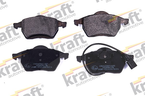 Kraft Automotive Bremsbelagsatz, Scheibenbremse [Hersteller-Nr. 6000325] für VW, Ford, Seat