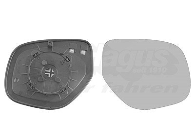 Van Wezel Spiegelglas, Außenspiegel [Hersteller-Nr. 0978838] für Mitsubishi, Citroën, Peugeot