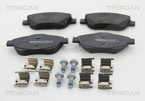 Triscan Bremsbelagsatz, Scheibenbremse [Hersteller-Nr. 811038009] für Ds, Vauxhall, Opel, Peugeot, Citroën