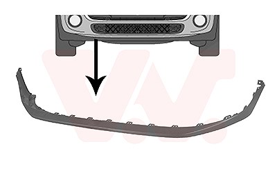 Van Wezel Spoiler [Hersteller-Nr. 0518500] für Mini