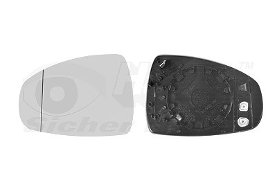 Van Wezel Spiegelglas, Außenspiegel [Hersteller-Nr. 0301837] für Audi