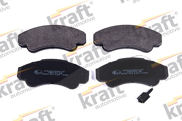Kraft Automotive Bremsbelagsatz, Scheibenbremse [Hersteller-Nr. 6003427] für Peugeot, Fiat, Citroën