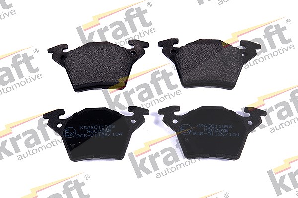 Kraft Automotive Bremsbelagsatz, Scheibenbremse [Hersteller-Nr. 6011098] für Mercedes-Benz
