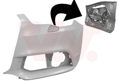 Van Wezel Stoßfänger [Hersteller-Nr. 0301563] für Audi