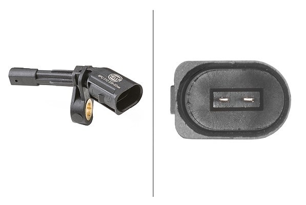 Hella Sensor, Raddrehzahl [Hersteller-Nr. 6PU012039-031] für VW, Seat, Skoda, Audi