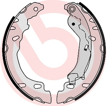 Brembo Bremsbackensatz [Hersteller-Nr. S23529] für Fiat, Ford