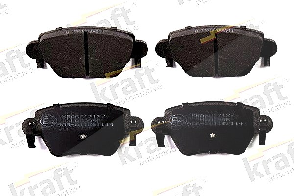 Kraft Automotive Bremsbelagsatz, Scheibenbremse [Hersteller-Nr. 6012127] für Ford, Jaguar, Renault