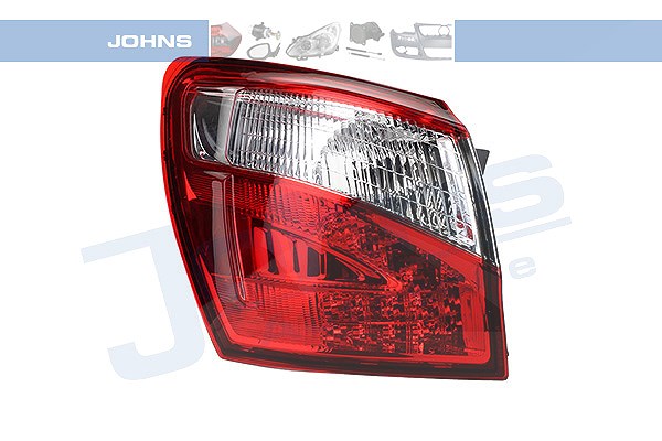 Johns Heckleuchte LED, außen, ohne Lampenträger [Hersteller-Nr. 274787-3] für Nissan