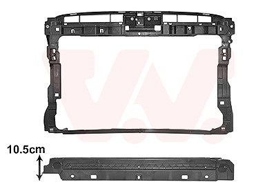 Van Wezel Frontverkleidung [Hersteller-Nr. 5742778] für VW