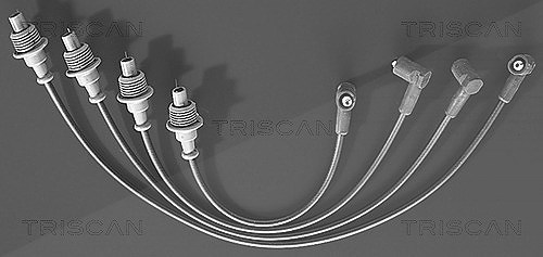 Triscan Zündleitungssatz [Hersteller-Nr. 88604331] für Citroën, Peugeot, Fiat