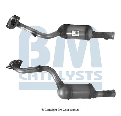 Bm Catalysts Katalysator mit Anbauteilen [Hersteller-Nr. BM91170H] für Renault